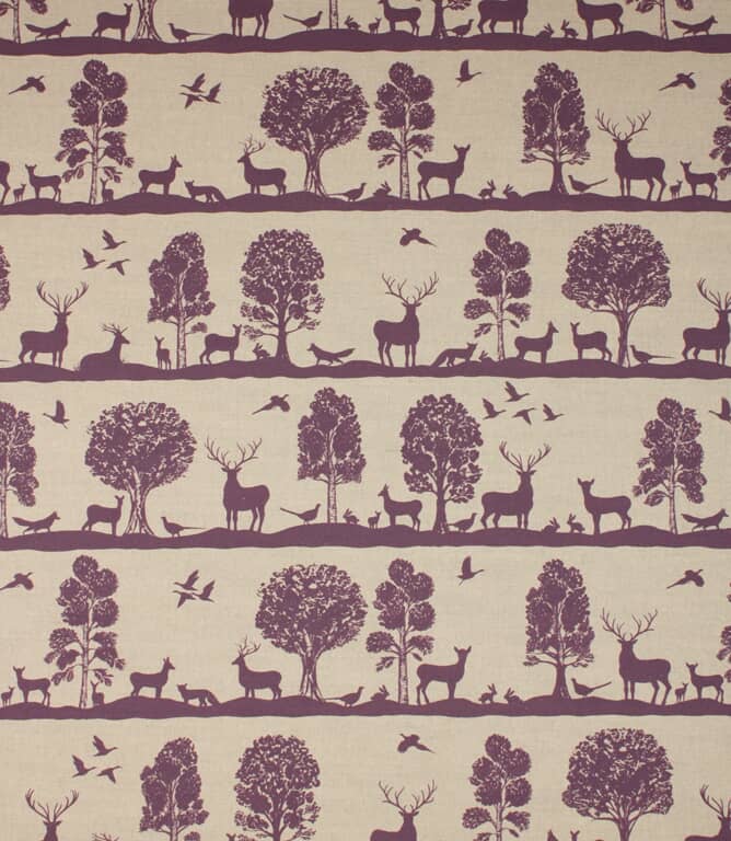 Voyage Maison Cairngorms Fabric / Damson Voyage Maison Cairngorms Fabric / Damson