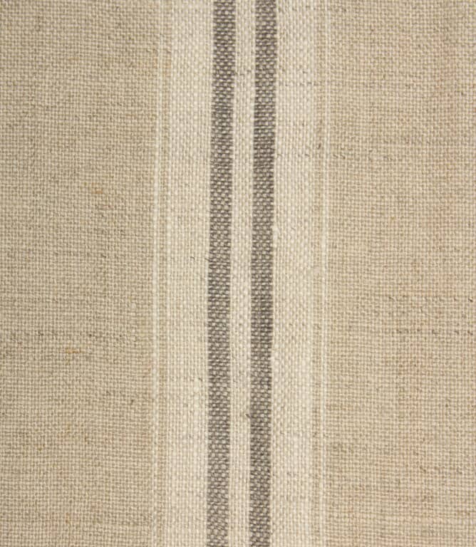 Cotswold Stripe Fabric / Charcoal