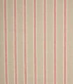 Cotswold Stripe Fabric / Red