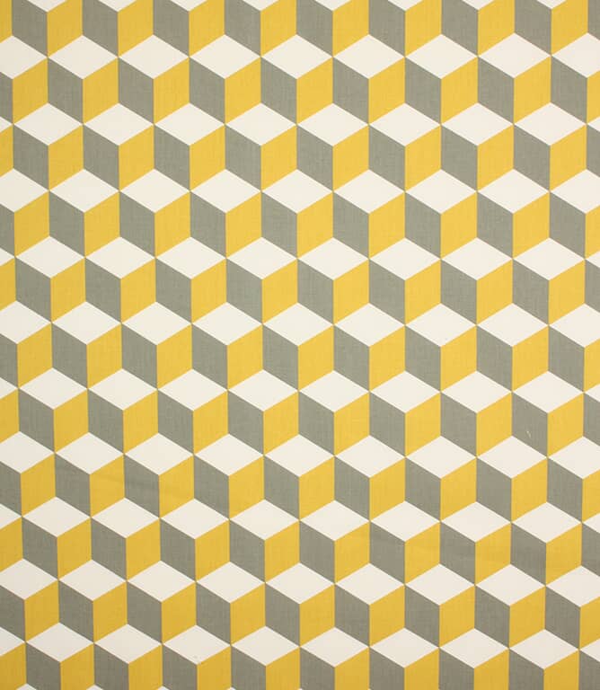 Cube Fabric / Saffron