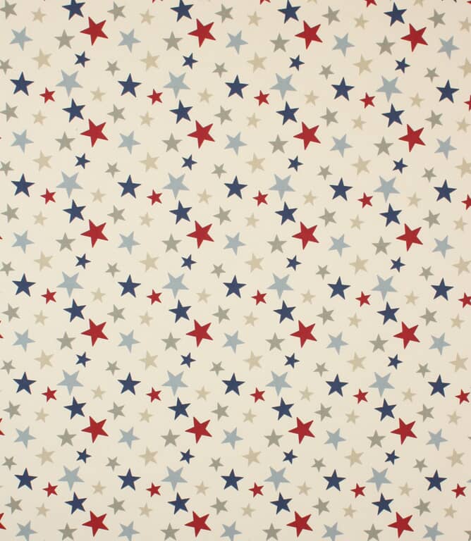 Funky Stars Fabric / Blue Funky Stars Fabric / Blue