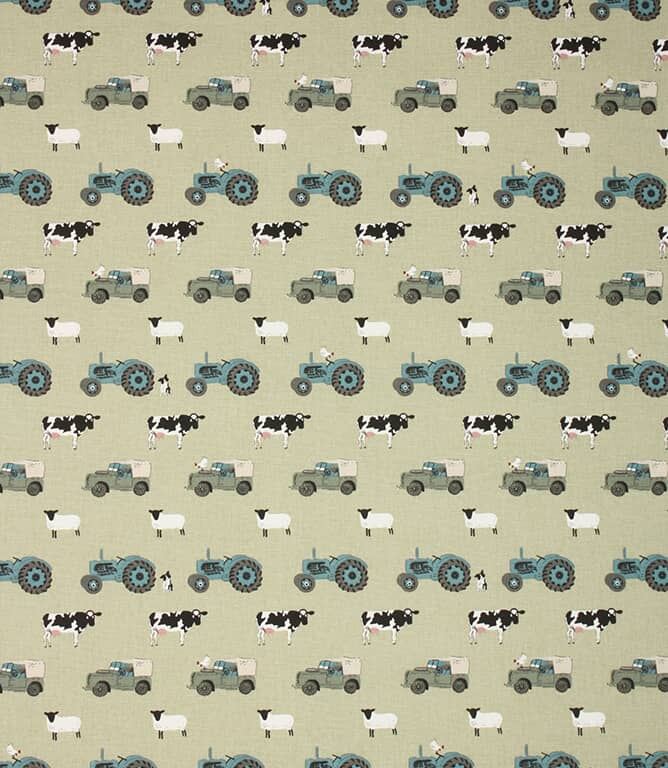 Sophie Allport On the Farm Fabric / Green Sophie Allport On the Farm Fabric / Green