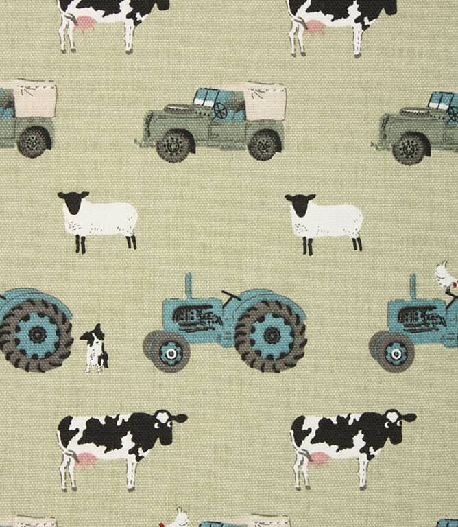 Sophie Allport On the Farm Fabric / Green