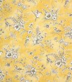 Finch Toile Fabric / Buttercup