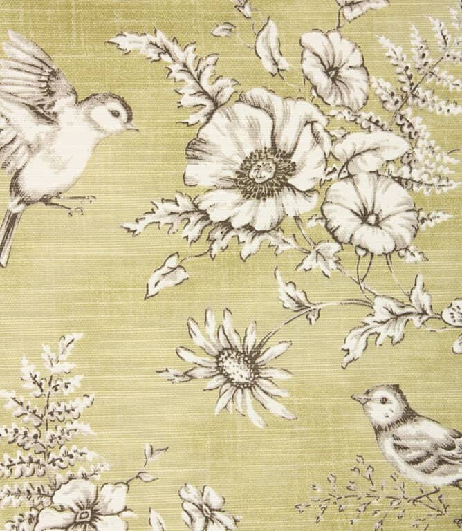 Finch Toile Fabric / Willow