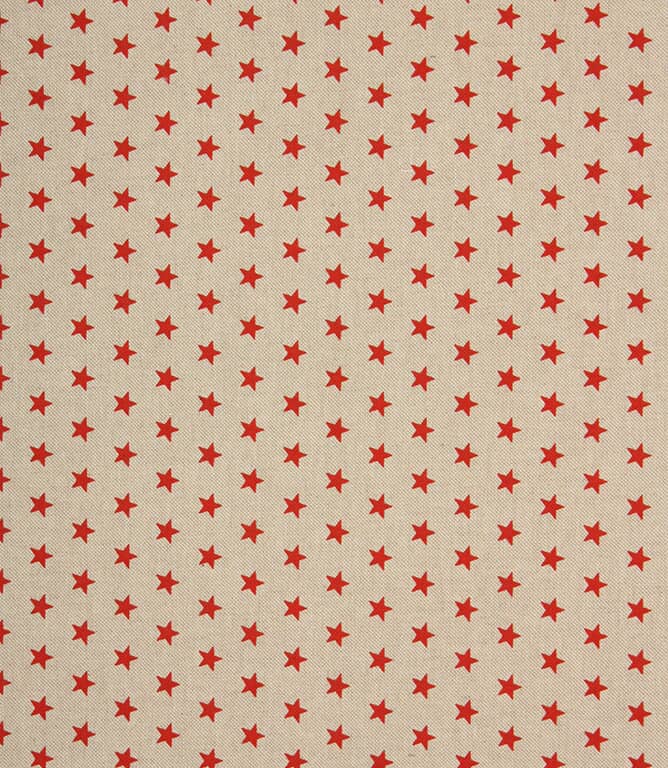 Stars Fabric / Red Stars Fabric / Red
