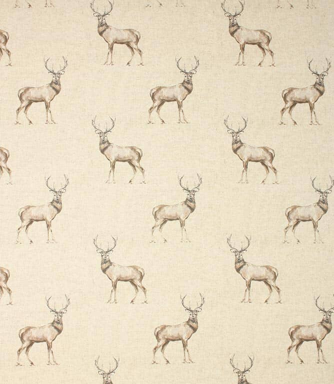 Glencoe Stag Fabric / Natural Glencoe Stag Fabric / Natural