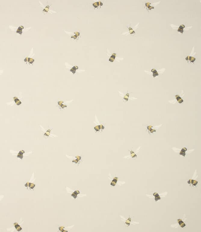 Voyage Maison Busy Bees Fabric / Grey Voyage Maison Busy Bees Fabric / Grey