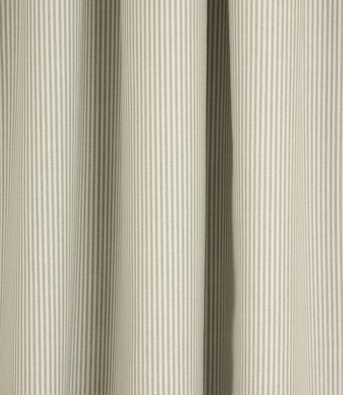 Sophie Allport Stamford Stripe Fabric / Deep Grey