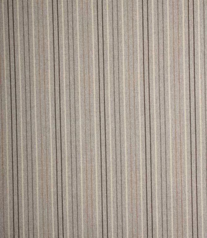 Brushed Stripe FR Fabric / Grey
