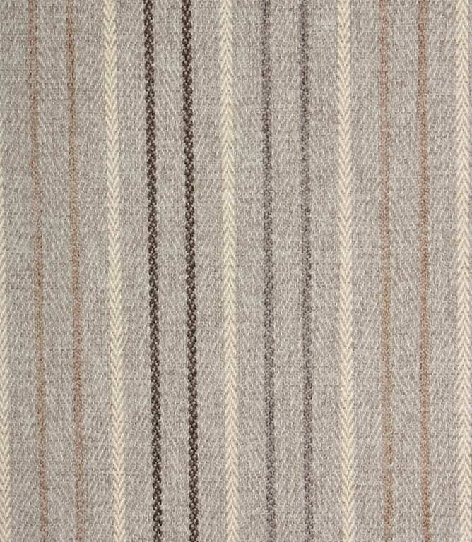Brushed Stripe FR Fabric / Grey