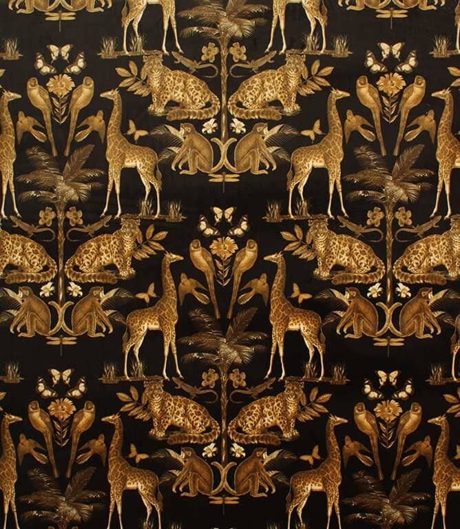 Wild Africa Fabric / Gold Wild Africa Fabric / Gold