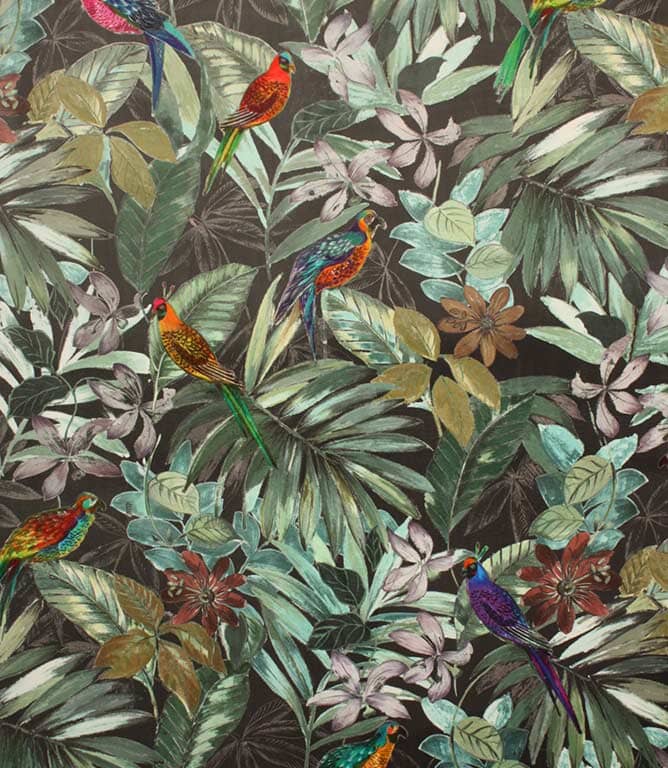 Bird Sanctuary Fabric / Grey Bird Sanctuary Fabric / Grey
