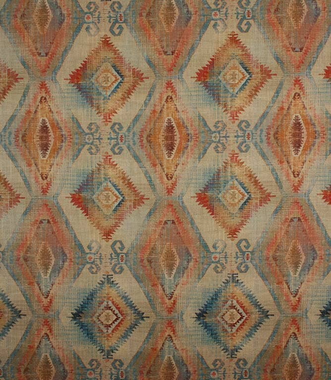 Fryett's Santa Cruz Fabric / Teal Fryett's Santa Cruz Fabric / Teal