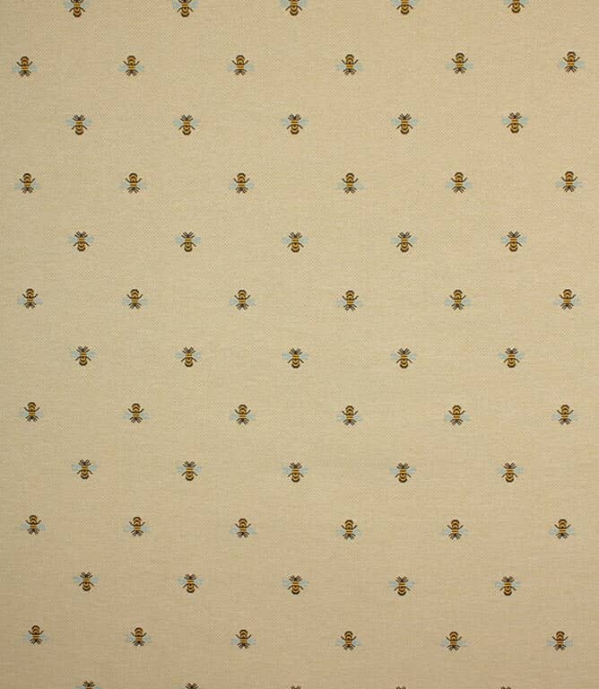 Bees Tapestry Fabric / Cream Bees Tapestry Fabric / Cream