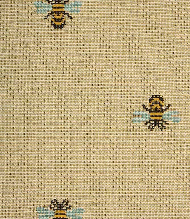 Bees Tapestry Fabric / Cream