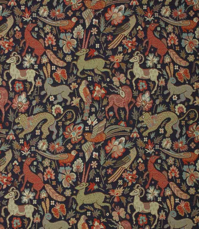 JF Tapestry Fabric / Navy JF Tapestry Fabric / Navy
