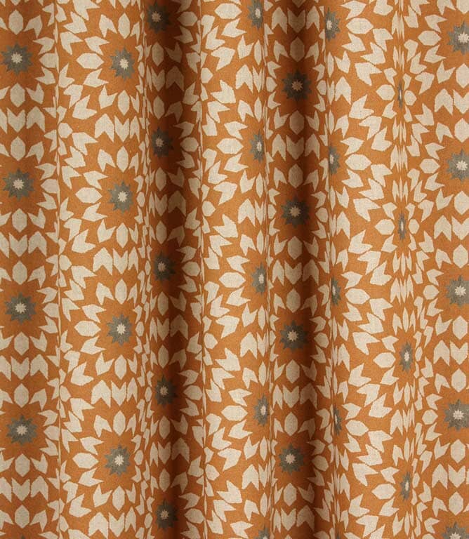 Juniper Fabric / Burnt Orange