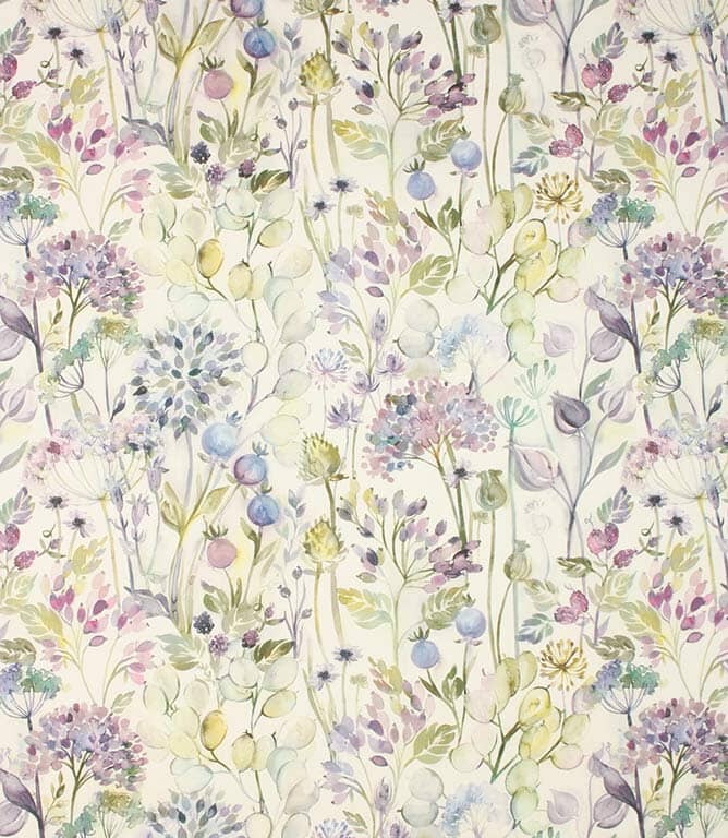 Voyage Maison Country Hedgerow Fabric / Lilac Cream Voyage Maison Country Hedgerow Fabric / Lilac Cream
