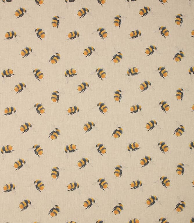 Bee hive Fabric / Yellow