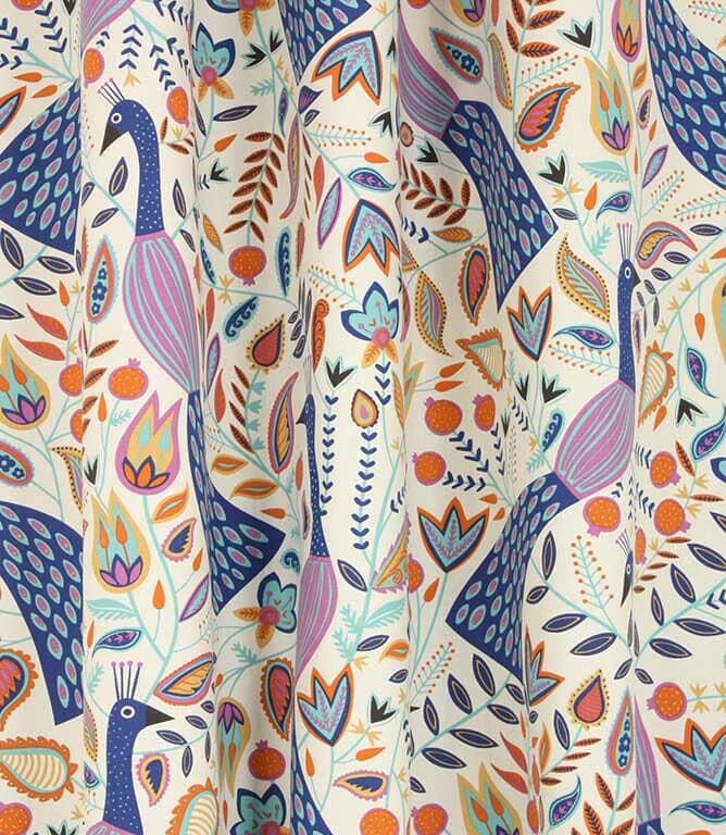 Peafowl Fabric / Amethyst