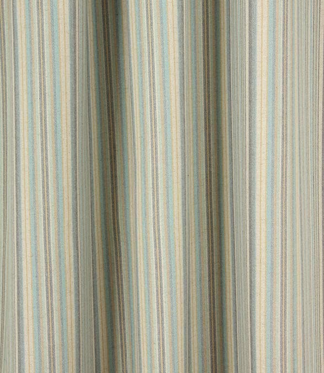 Newent Stripe Fabric / Duck Egg