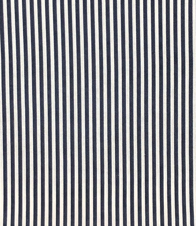 Candy Stripe Fabric / Navy