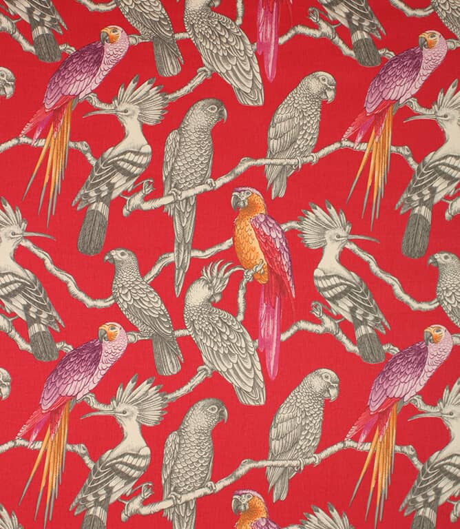 Aviary Fabric / Pomegranate Aviary Fabric / Pomegranate
