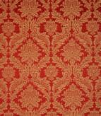 Alderton Damask  Fabric / Red