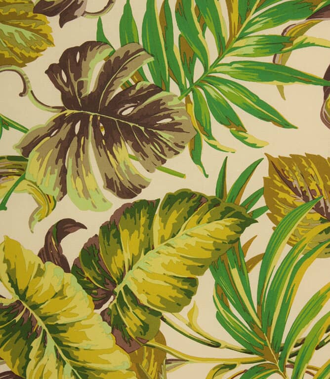 Tropical Outdoor / Green Fabric Remnant