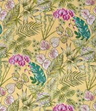Botanical Outdoor Fabric / Yellow