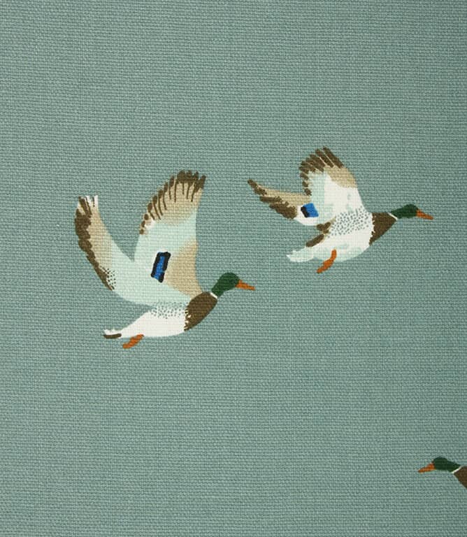 Sophie Allport Ducks Fabric / Grey