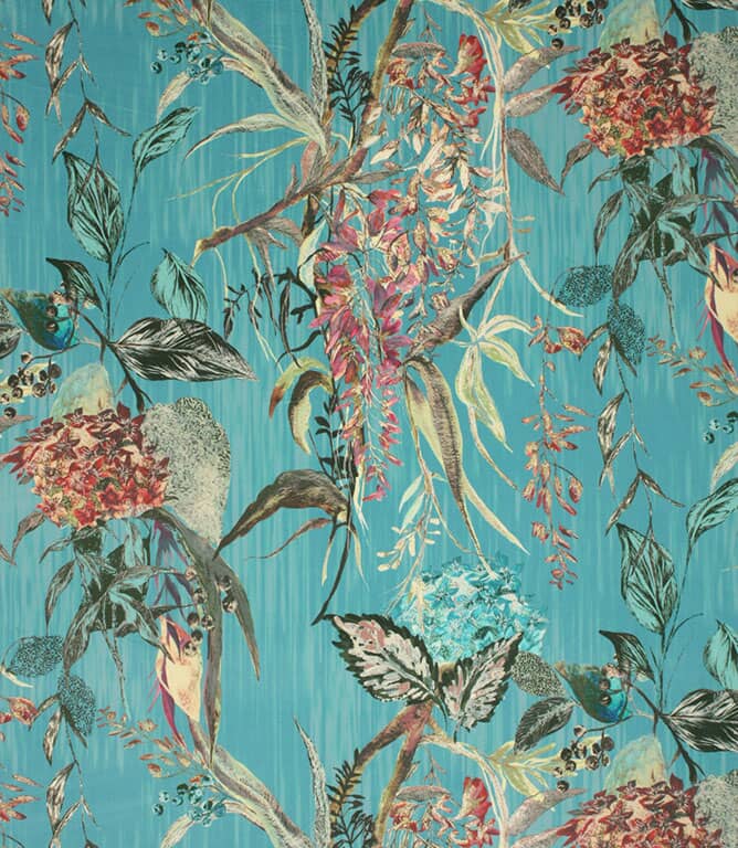 Botanist Fabric / Peacock