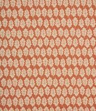 Oak Leaf Fabric / Paprika