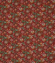 Christmas Sparkle Fabric / Red