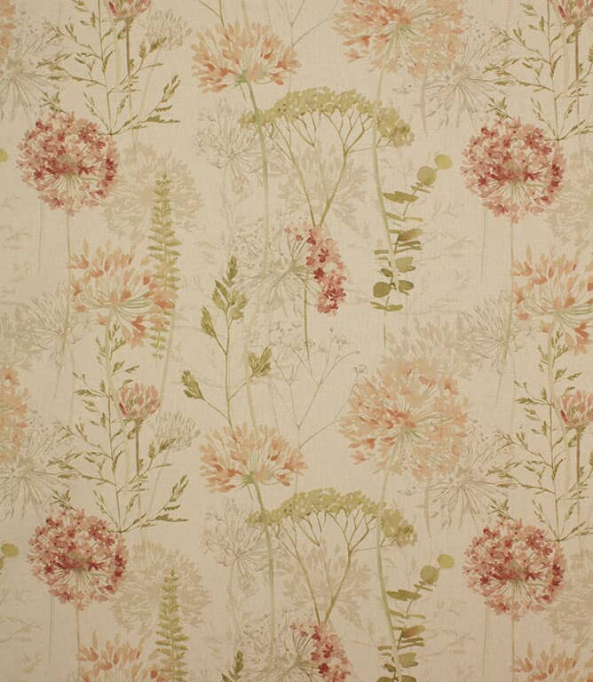 iLiv Country Journal Linen Fabric / Rosa iLiv Country Journal Linen Fabric / Rosa