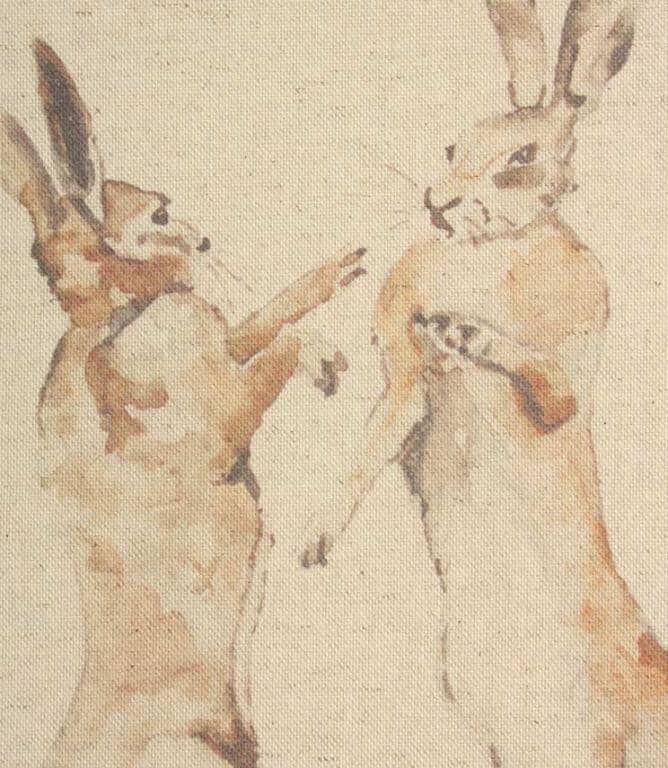 Hares Cushion Panel