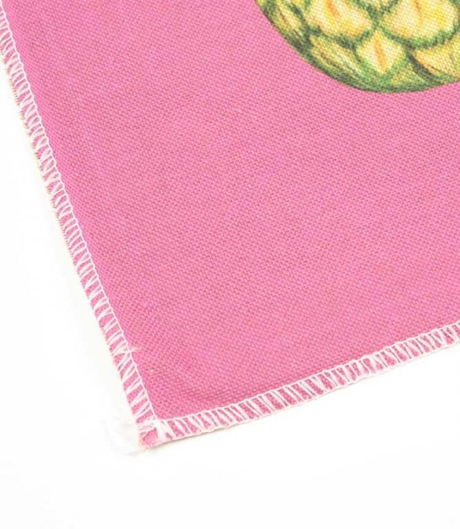 Pineapple Pink Cushion Panel