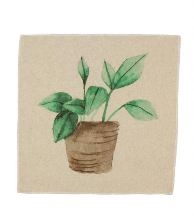 Squirrel Sketch Cushion Panel Just Fabrics