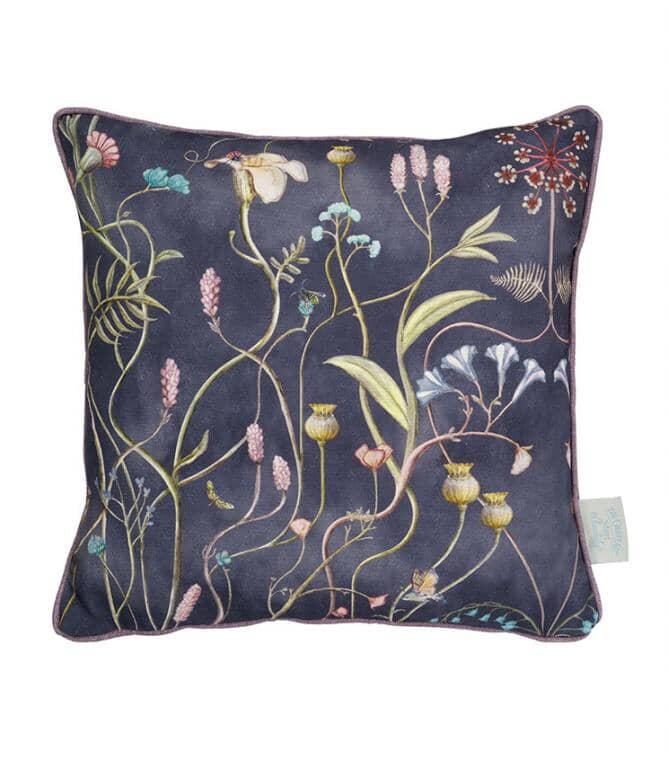 The Wildflower Garden Nightshadow Cushion