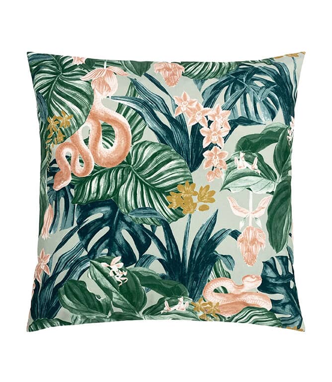 Tropical Palms Outdoor Cushion