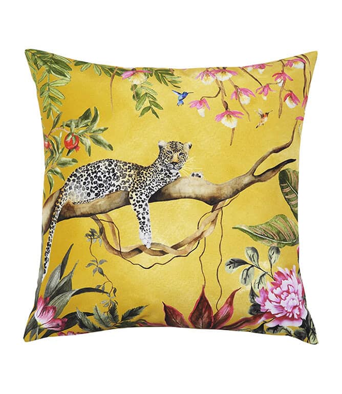Saharan Leopard Outdoor Cushion