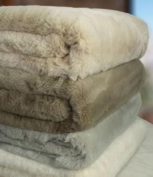 Throws & Wool Throws / Tignes - Oyster