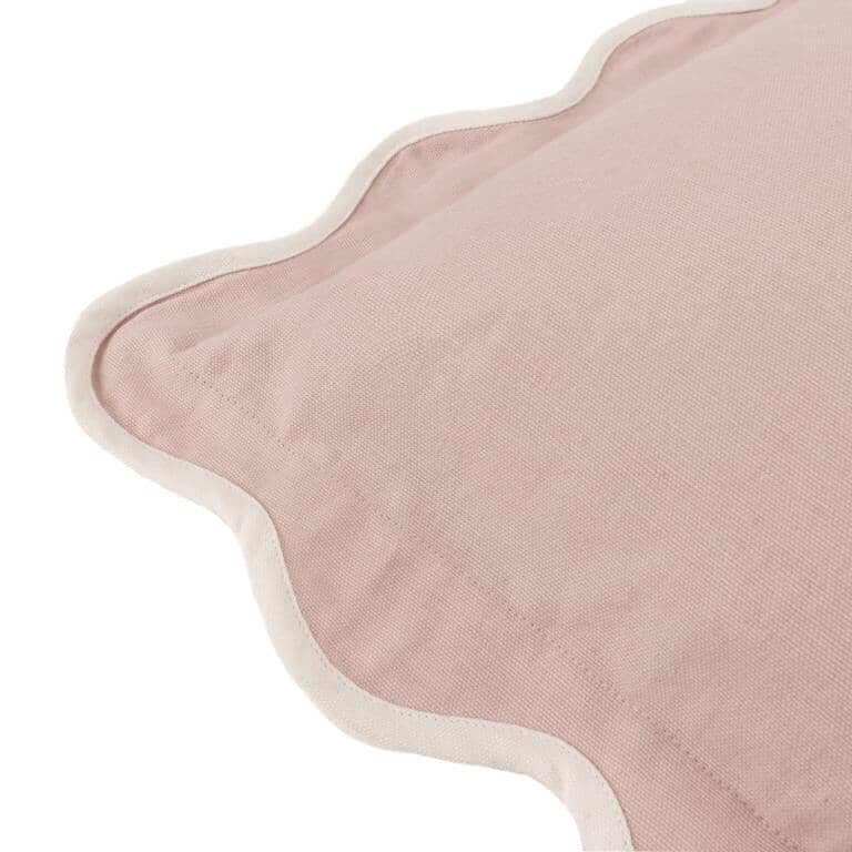 Adele Embroidered Rose Cushion