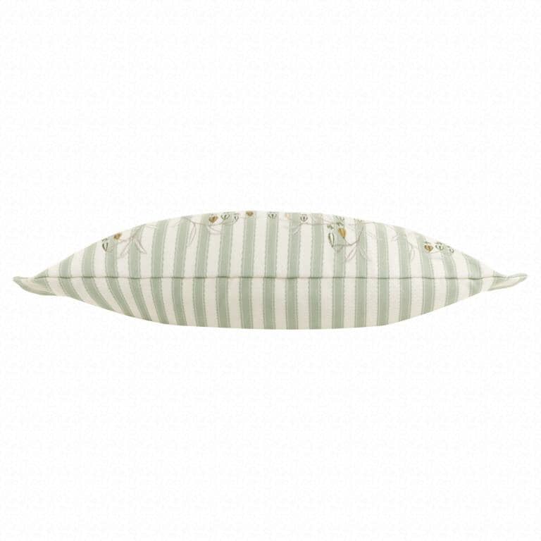 Chinese Lanterns Sage Cushion