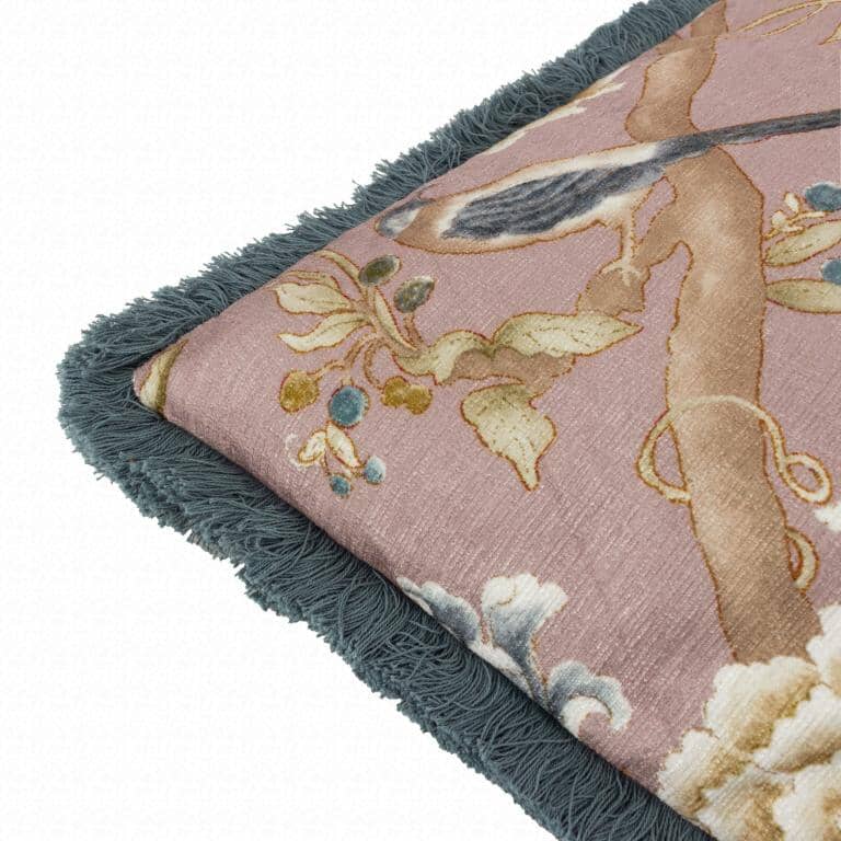 Porcelain Garden Blush Cushion
