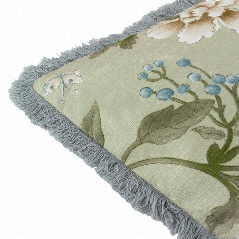 Porcelain Garden Sage Cushion