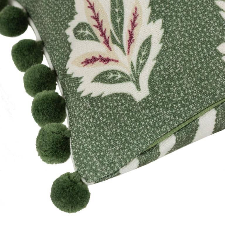 Sessile Leaf Leaf Green Cushion