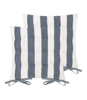 Hayle 2 Pack Navy Seat Pad