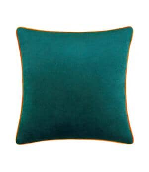 Meridian Velvet Teal / Clementine